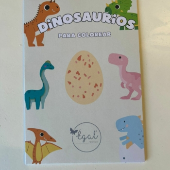 Libro para colorear DINOS