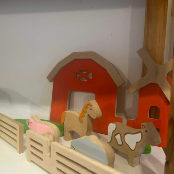 SET GRANJA  de madera