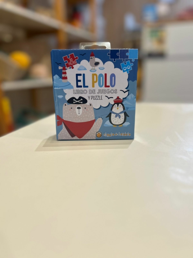 Libro de juego y puzzle