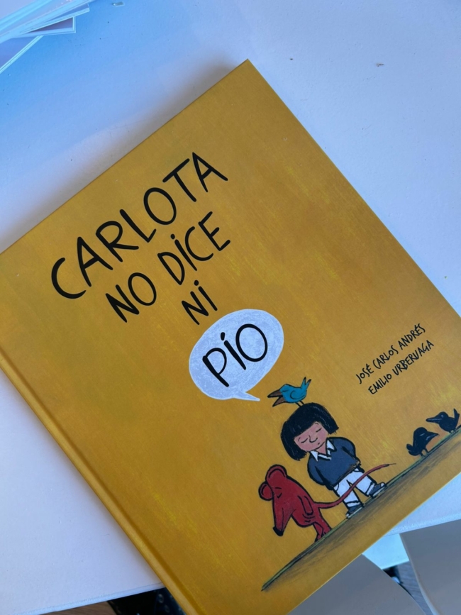 Carlota no dice ni pio