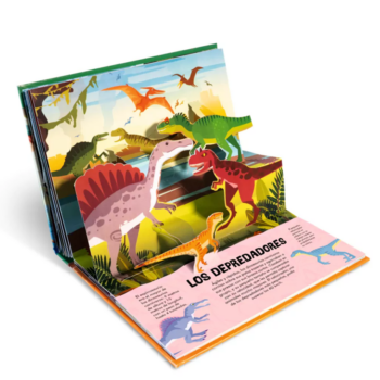 Libros Pop up Dinosaurios