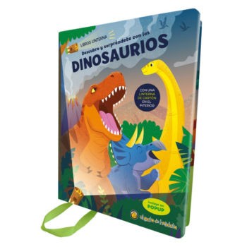 DESCUBRE Y SORPRÉNDETE CON LOS DINOSAURIOS! *LIBRO LINTERNA*