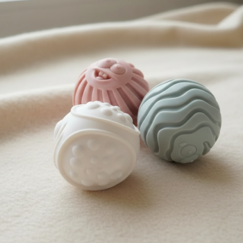 Pelotas De Goma Color Pastel X 3 Unidades