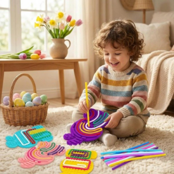 Tablero Sensorial Juego Didáctico De Goma