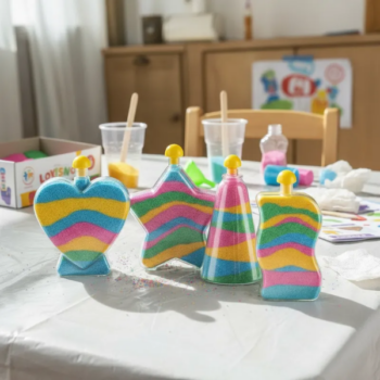Set Arte Arena De Colores