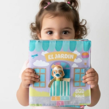 El Jardin-Libro de tela